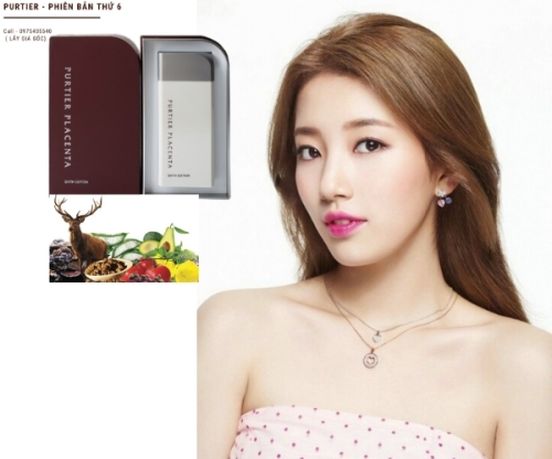 Da căng bóng nhờ liệu pháp tế bào gốc Purtier Placenta