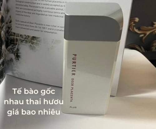 Tế bào gốc nhau thai hươu giá bao nhiêu