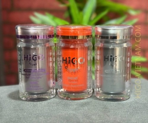 [COMBO 3 LỌ]  - HIGO GLOBAL - GEN AKG & GEN CELL LỌ CHO CẢ NAM VÀ NỮ - ĐIỀU TRỊ CHUYÊN SÂU, TRẺ HÓA TẾ BÀO, TĂNG CƯỜNG SỨC KHỎE