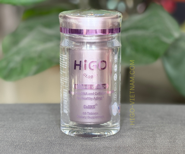 HIGO GLOBAL - GEN AKG LỌ CHO NỮ - TRẺ HOÁ TẾ BÀO ĐẨY LÙI TẤT CẢ CÁC BỆNH
