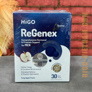 Hormone – ReGennex-Higo for Men, Hộp 30 gói, Nhập khẩu USA